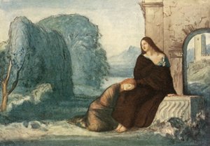 La musique, quand les voix douces meurent, vibre dans la mémoire - Robert Anning Bell
